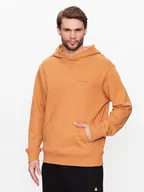 Bluzy męskie - New Balance Bluza MT23565 Pomarańczowy Relaxed Fit - miniaturka - grafika 1