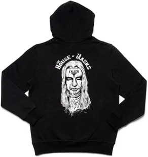 bluza męska FALLEN HOUSE OF MASKS HOODIE Black/White - Bluzy męskie - miniaturka - grafika 1