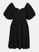 Sukienki - Noisy May Sukienka letnia Leilani 27033018 Czarny Regular Fit - miniaturka - grafika 1