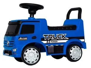 Mercedes - Benz Antos jeździk odpychacz TRUCK z funkcjami dźwiękowymi i świetlnymi - niebieski - Chodziki - miniaturka - grafika 1