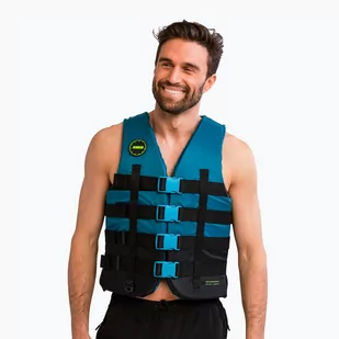 Kamizelka asekuracyjna JOBE 4 Buckle Life Vest teal - Sprzęt asekuracyjny i ratunkowy - miniaturka - grafika 1