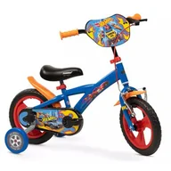 Rowery - Rower dziecięcy TOIMSA Hot Wheels 10 cali dla chłopca Niebiesko-czerwony - miniaturka - grafika 1