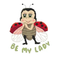 Pasmanteria - Haft Krzyżykowy - Zestaw Do Haftu - Be My Lady - miniaturka - grafika 1
