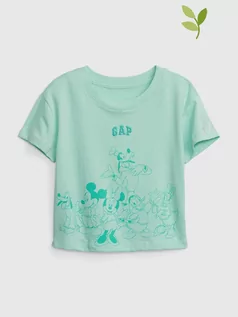 Kaftaniki dla niemowląt - GAP Koszulka w kolorze turkusowym - grafika 1