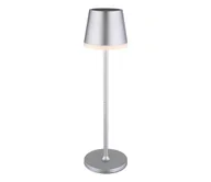 Lampy ogrodowe - Globo 36637SM - LED Oświetlenie solarne LED/0,6W/3V 3000K IP44 matowy chrom - miniaturka - grafika 1