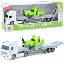 Samochód transportowy laweta z samolotem WY791B Maksik - Samoloty i helikoptery - miniaturka - grafika 1