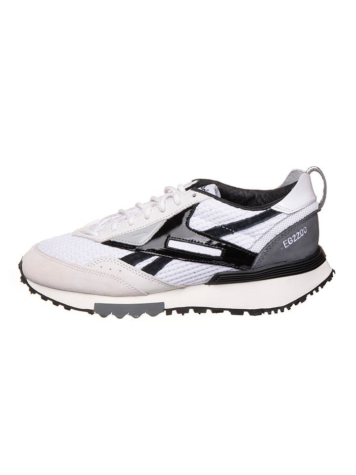 Reebok Skórzane sneakersy w kolorze biało-kremowo-czarnym