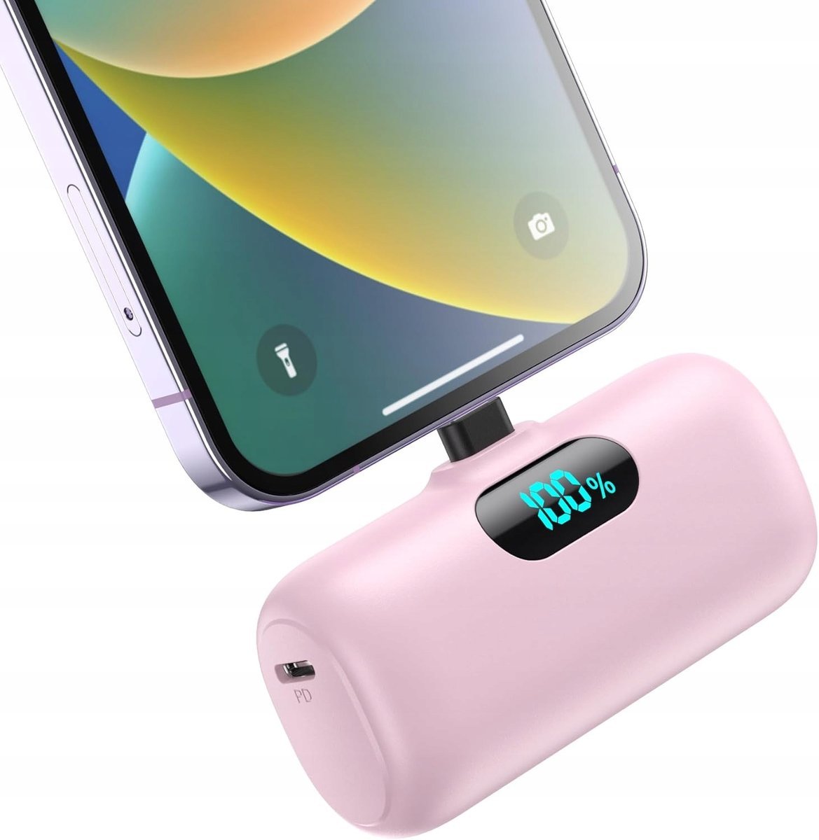 Powerbank Feob 5000 mAh różowy