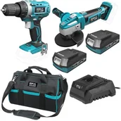 Zestawy elektronarzędzi - Zestaw elektronarzędzi DEDRA DED7040 + DED7050 + DED7032 + DED7038 + DED7001 - miniaturka - grafika 1