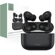 Słuchawki - TECH-PROTECT UltraBoost TWS EearPhone Pro Czarny - miniaturka - grafika 1