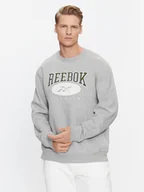 Bluzy męskie - Reebok Bluza Archive Essentials IM1532 Szary Regular Fit - miniaturka - grafika 1