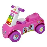 Jeździki dla dzieci - Muzyczny jeździk Fisher Price różowy Mattel - miniaturka - grafika 1