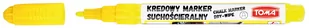 Toma Marker kredowy suchościeralny cienki TO-297 okrągły 1,5mm ŻÓŁTY 8147 - Markery permanentne - miniaturka - grafika 1