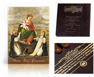 Ikony i obrazy sakralne - Ikona religijna Matka Boża Pompejańska - miniaturka - grafika 1