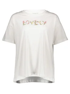 Kaffe Koszulka w kolorze białym - Koszulki i topy damskie - miniaturka - grafika 1