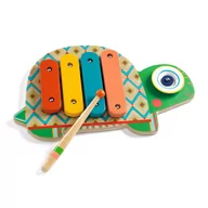 Instrumenty muzyczne dla dzieci - Instrument 2W1 Animambo Djeco - Cymbałki I Talerz - miniaturka - grafika 1