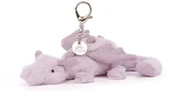 Maskotki i pluszaki - PLUSZOWA MASKOTKA BRELOK JELLYCAT Smok lawendowy LAVENDER DRAGON - 22 cm - miniaturka - grafika 1