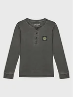 Bluzki damskie - Guess Bluzka L2BI26 RA260 Czarny Regular Fit - miniaturka - grafika 1