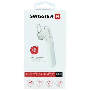 SWISSTEN Bezprzewodowy zestaw słuchawkowy BLUETOOTH HEADSET ULTRA LIGHT UL-9 - Słuchawki bluetooth - miniaturka - grafika 7