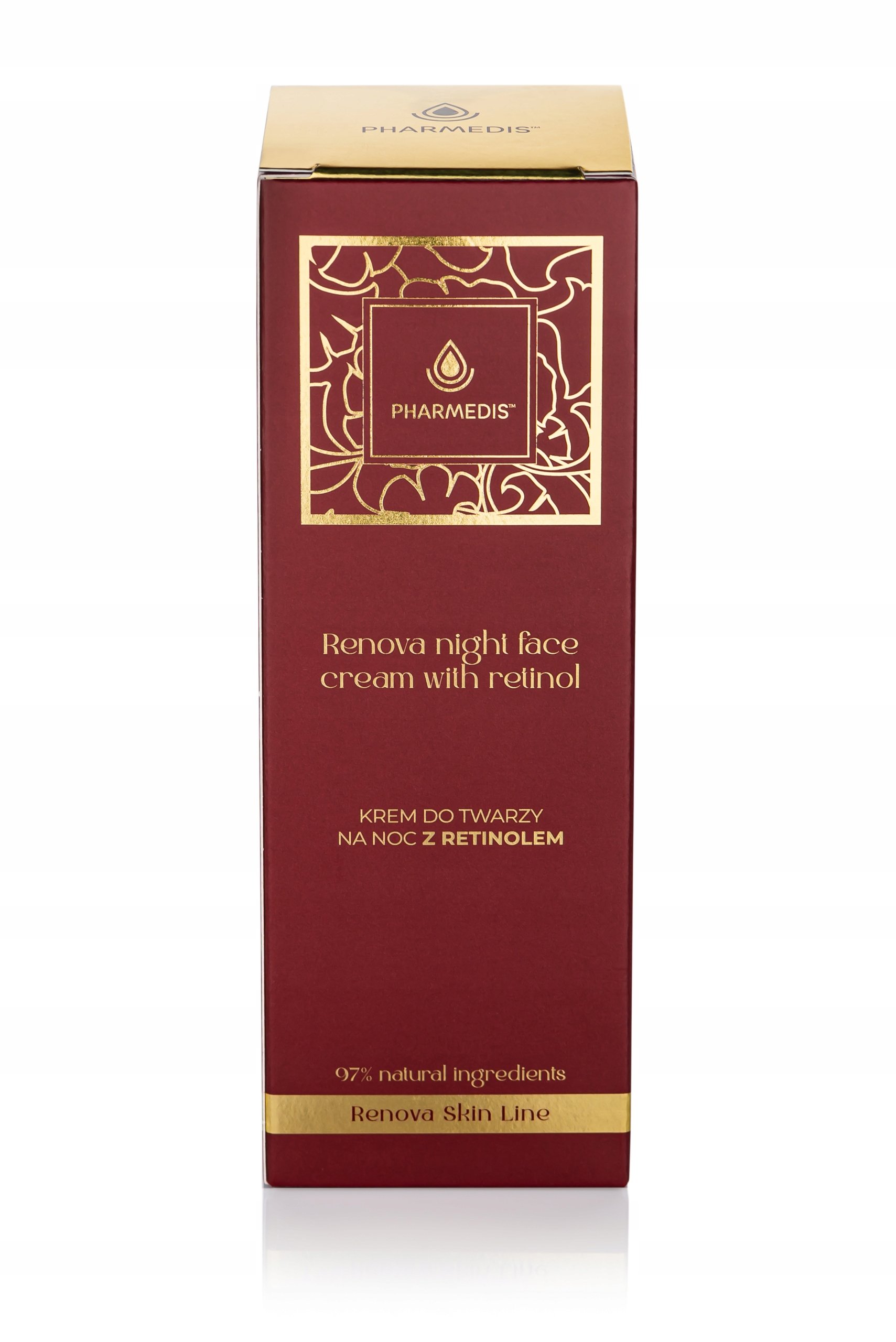 Krem do twarzy Na Noc z retinolem, bakuchiolem Mocna Regeneracja i Ochrona