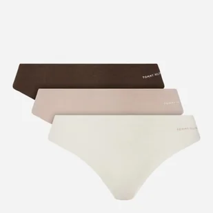 Zestaw majtek brazylijskich damskich 3 szt Tommy Hilfiger UW0UW03871-0R0 S Wielokolorowy (8720637169278) - Majtki damskie - miniaturka - grafika 1