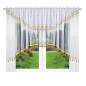 Firany - Firana Gotowa AGRA 400x140 Markizeta - miniaturka - grafika 1