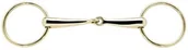 Akcesoria jeździeckie - BUSSE Wędzidło pełne złote 18 mm - miniaturka - grafika 1