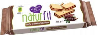 Wafle natur fit kakaowe 155g bez cukru - Zdrowa żywność - miniaturka - grafika 1