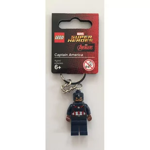 Lego 853593 Breloczek Super Heroes - Kapitan Ameryka L.853593 - Breloczki dla dzieci - miniaturka - grafika 2
