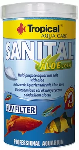 Tropical sól akwarystyczna Sanital + aloevera 500ml/600g 26616-uniw - Preparaty do akwarium - miniaturka - grafika 1