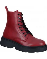 Botki damskie - BOTKI PIAZZA - 960317-04 RED - Piazza - miniaturka - grafika 1