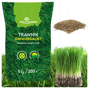 Trawa Uniwerslana Zagęszczająca Odporna Mieszanka Nasion Traw 5 kg 200 m² - Nasiona i cebule - miniaturka - grafika 1