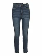 Spodnie damskie - Noisy May Dżinsy damskie, Średni niebieski denim/, 27W x 30L - miniaturka - grafika 1