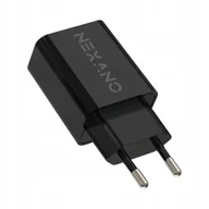 Akcesoria do smartwatchy - ŁADOWARKA SIECIOWA USB 1A 5V DO ŁADOWANIA ZEGARKÓW SMARTWATCH NEXANO CZARNA - miniaturka - grafika 1