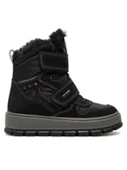 Buty dla dziewczynek - Primigi Śniegowce 6870000 M GORE-TEX Czarny - miniaturka - grafika 1