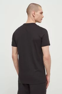 Koszulki męskie - Puma t-shirt męski kolor czarny z nadrukiem 524289 - grafika 1