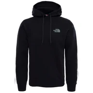 Bluzy sportowe męskie - Bluza The North Face Seasonal Drew Peak T92TUVKX7 - czarna - miniaturka - grafika 1