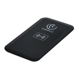 Rebeltec Ładowarka Indukcyjna Qi 5W W100 Czarna - Ładowarki do telefonów - miniaturka - grafika 1