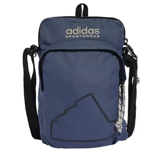 Saszetka adidas CL Org BL (kolor Szary/Srebrny) - Torby sportowe - miniaturka - grafika 1
