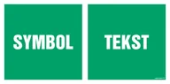 Systemy ekspozycyjne i znaki informacyjne - ZNAK NA ZAMÓWIENIE WZÓR A-010, KN - FOLIA PODŁOGOWA NIEŚWIECĄCA; (800X400MM) - miniaturka - grafika 1