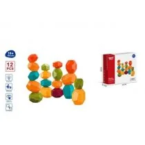 Kamienie różna kształty do budowania piramidek - Klocki - miniaturka - grafika 1