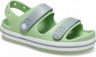 Moda i Uroda OUTLET - Dziecięce Sandałki Buty Crocs Na Rzep Crocband Cruiser 209423 Kids 33-34 - miniaturka - grafika 1