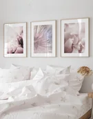 Obrazy i zdjęcia - Zestaw Plakatów - Mglisty róż - miniaturka - grafika 1