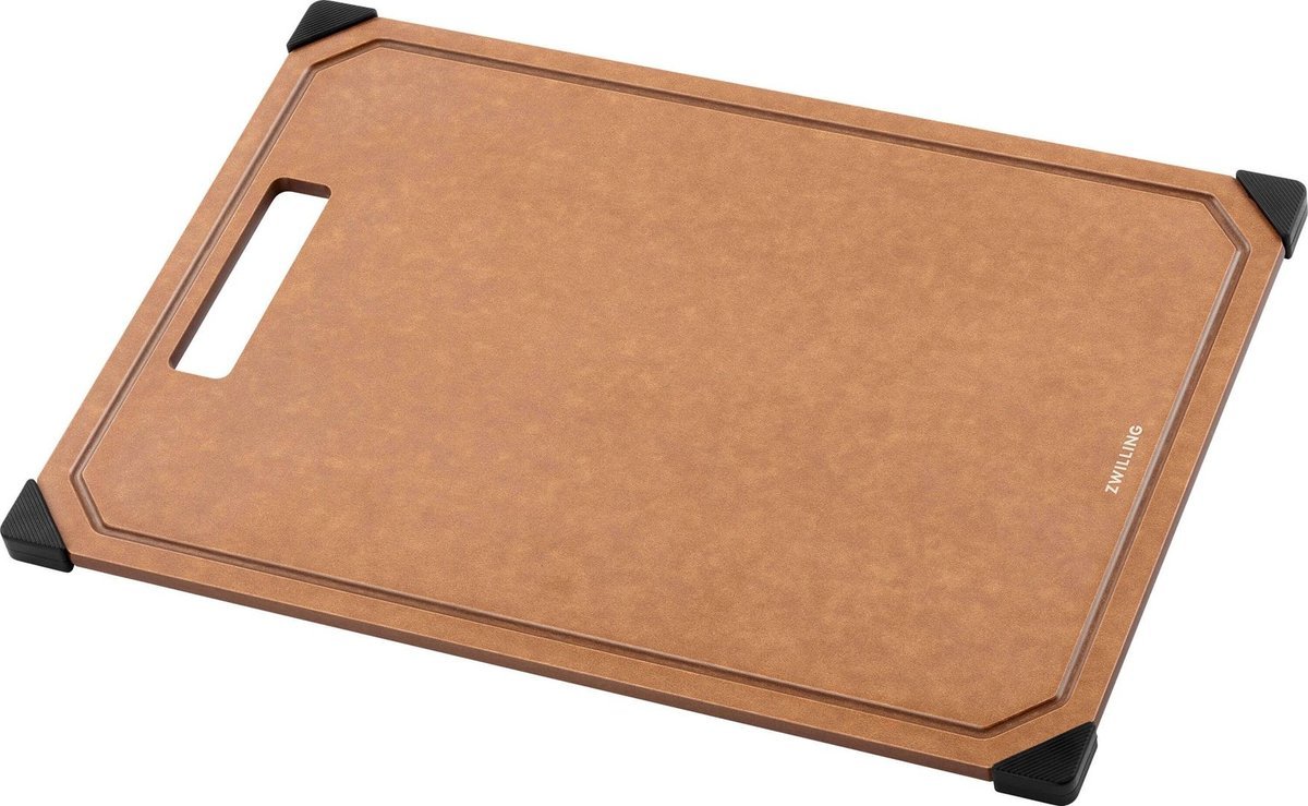 Deska kuchenna 37x25.5 cm włókno drzewne brązowa Zwilling