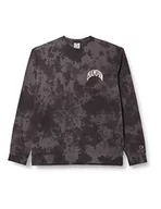 Bluzy męskie - Champion Męska bluza Rochester 1919 City Exporer Tie Dye Crewneck z okrągłym dekoltem, czarna, XL, czarny, XL - miniaturka - grafika 1