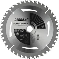 Piły elektryczne - Dedra Piła tarczowa SUPER THIN do drewna 40z 185x20x1,1x1,6mm - miniaturka - grafika 1