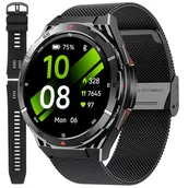 Smartwatch - SMARTWATCH ENTER PATHFINDER - Kompas Barometr Wysokościomierz 480 mAh - miniaturka - grafika 1