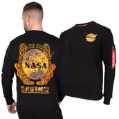 Odzież taktyczna i umundurowanie - Bluza Alpha Industries NASA Davinci 136303 03 - Czarna - miniaturka - grafika 1