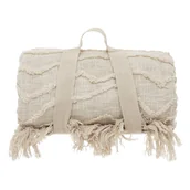 Narzuty - Bawełniana narzuta na łóżko DAISE, beżowa, 240 x 260 cm - miniaturka - grafika 1