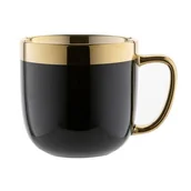 Kubki - Kubek Berlotti 530 ml czarno-złoty - miniaturka - grafika 1